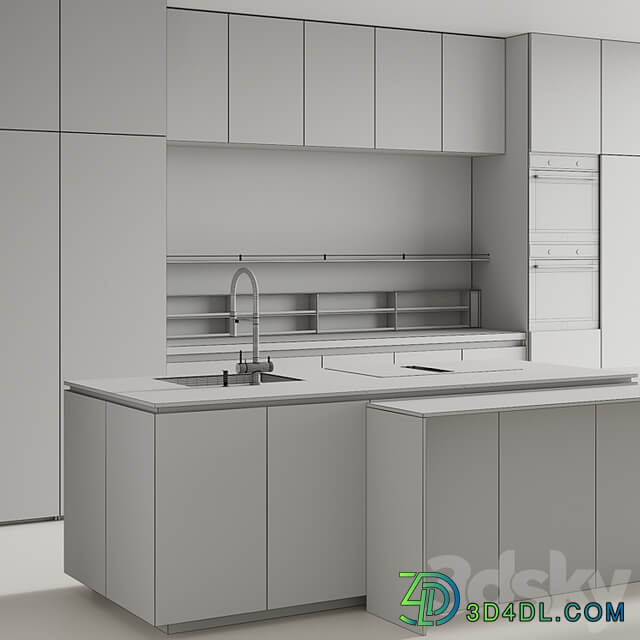 Modern kitchen with island 12