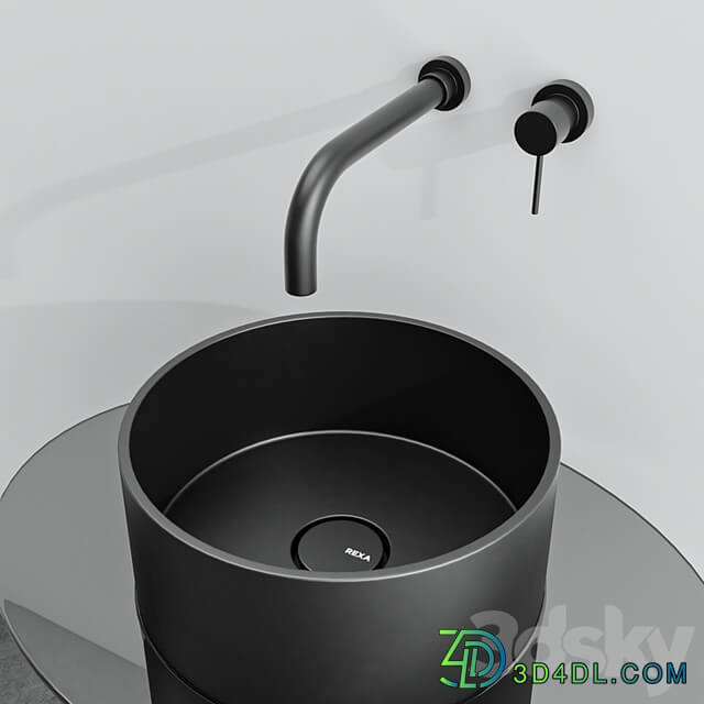 freestanding washbasin by rexa