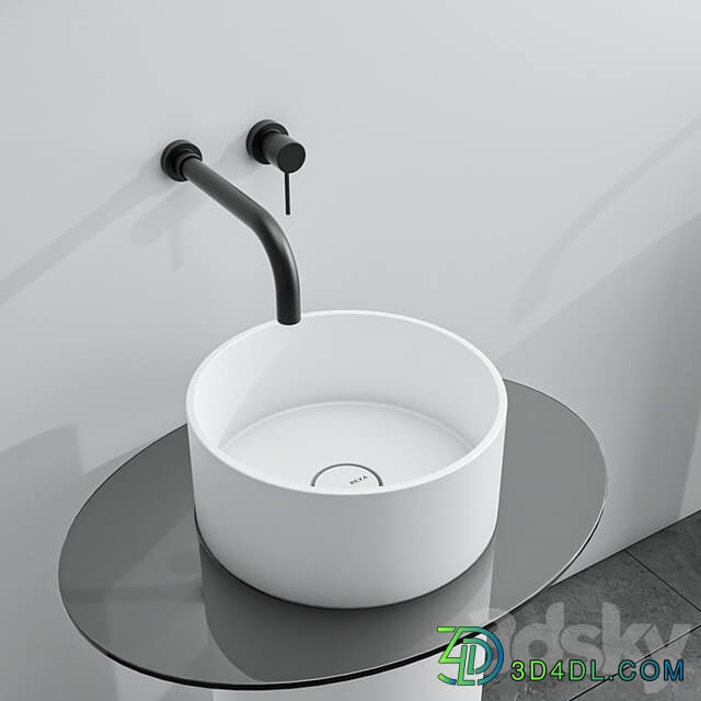 freestanding washbasin by rexa