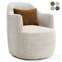 Dawes Swivel Accent Chair 