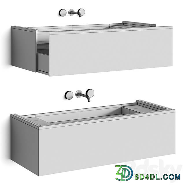 Maami Home Navagio Washbasin & Salvatori Spaghetti Tap