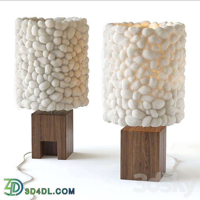 Table floor lamp, small size by Helen Loom