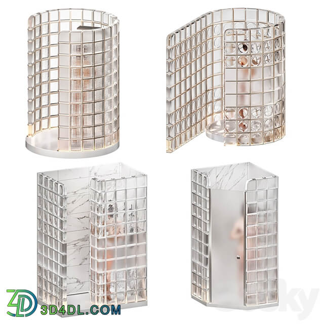 Pallet of glass block
