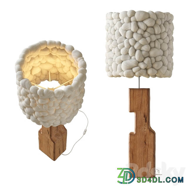 Collection floor lamp by Helen Loom