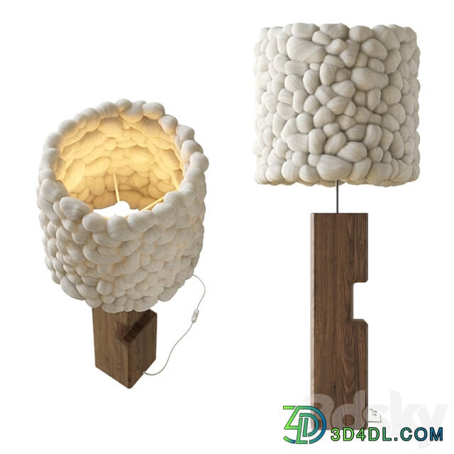 Collection floor lamp by Helen Loom