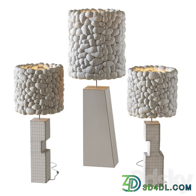 Collection floor lamp by Helen Loom