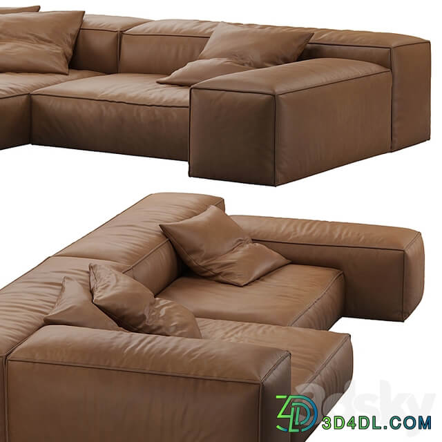 Extrasoft Sofa by Living Divani Comp 1