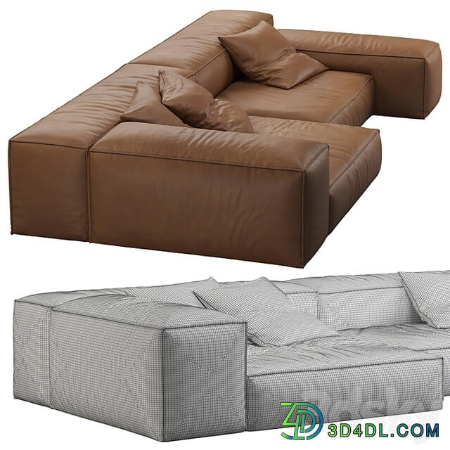 Extrasoft Sofa by Living Divani Comp 1