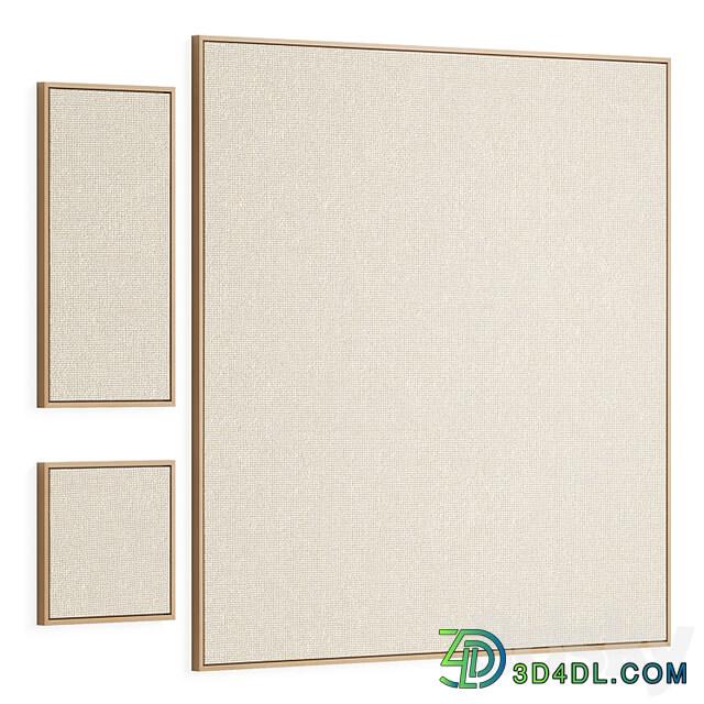 Canvas with wooden frame, ZARA HOME