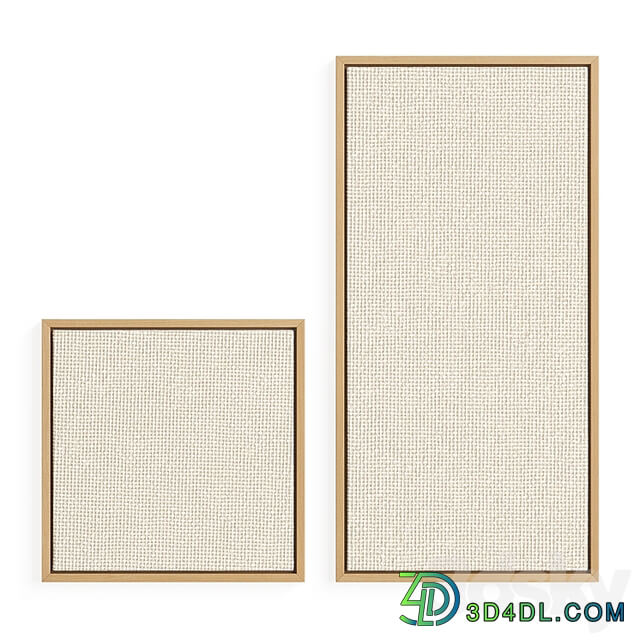 Canvas with wooden frame, ZARA HOME