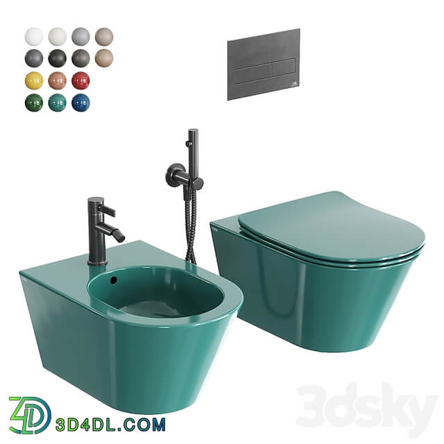 Ceramica Cielo Mare Wall Hung WC