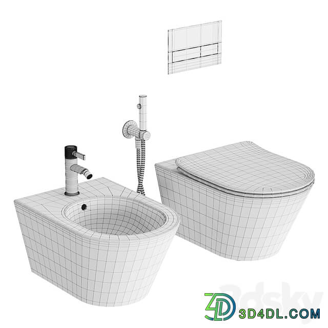 Ceramica Cielo Mare Wall Hung WC