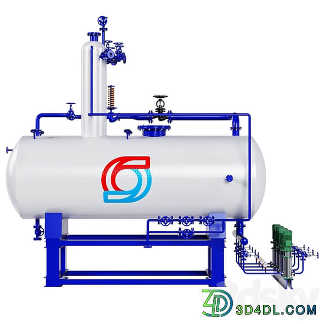 ATMOSPHERIC PRESSURE DEAERATOR DA 3