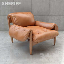 SHERIFF LOUNGE CHAIR BY SERGIO RODRIGUES 