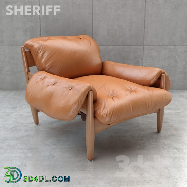 SHERIFF LOUNGE CHAIR BY SERGIO RODRIGUES