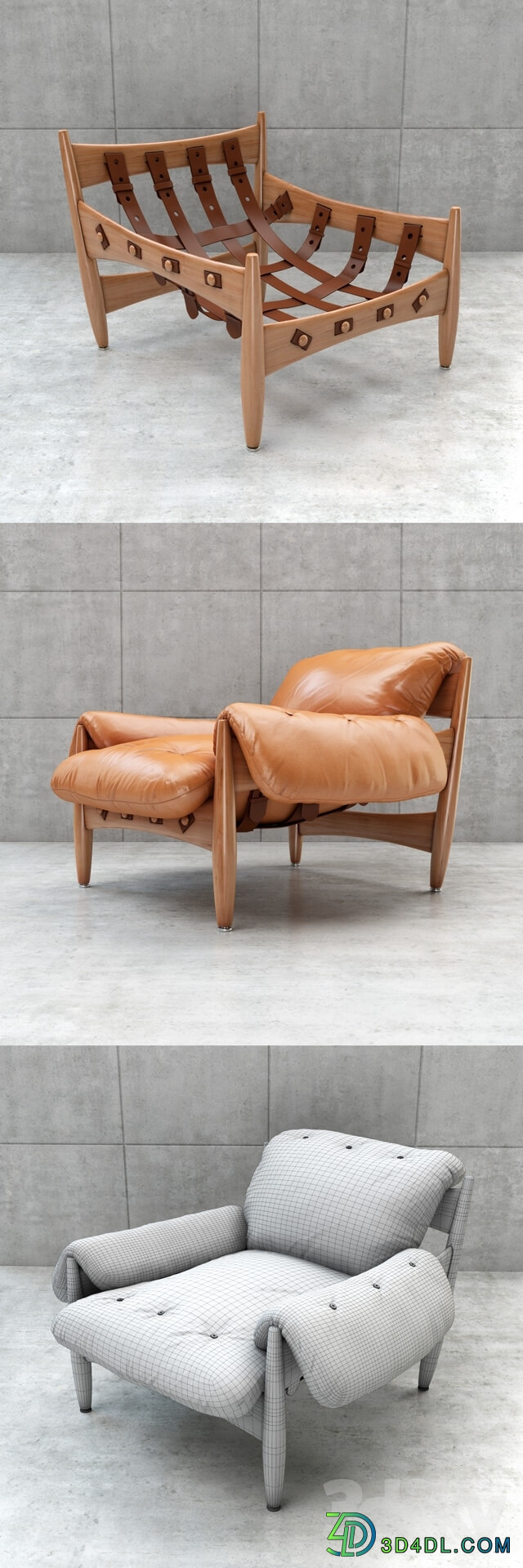 SHERIFF LOUNGE CHAIR BY SERGIO RODRIGUES