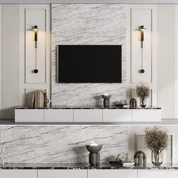 TV Wall Set 04 