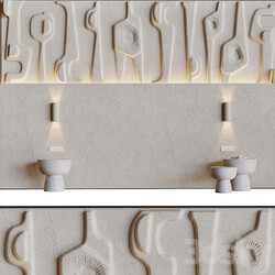 Decorative 3D panel 005 