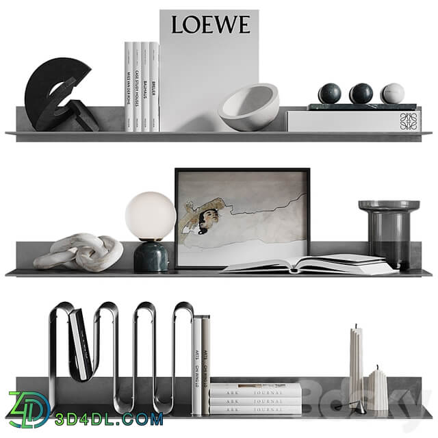 Glowe decorative set