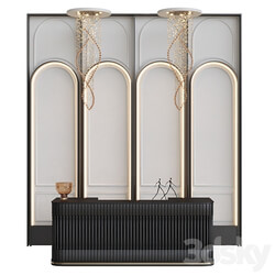 Neoclassical reception desk 13 