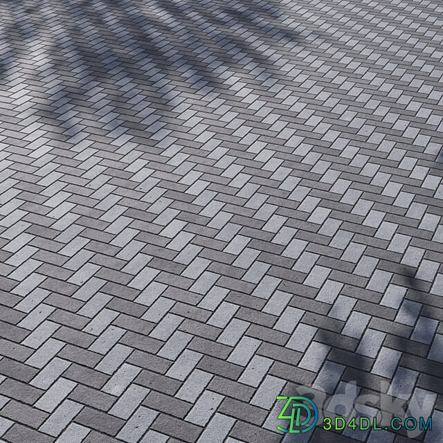 Paving Concrete Set 01(6 type colors)