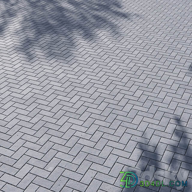 Paving Concrete Set 01(6 type colors)