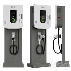 EV Fast Charger Station Adapter Floorstand Wallbox DC 