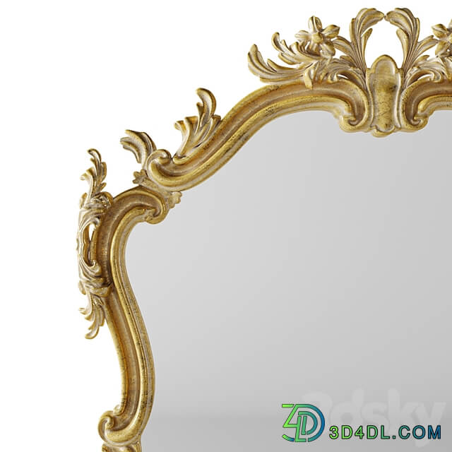 Roberto Giovannini ART. 1332 18th Century French Style Giltwood Classical Mirror Frame