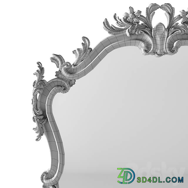 Roberto Giovannini ART. 1332 18th Century French Style Giltwood Classical Mirror Frame