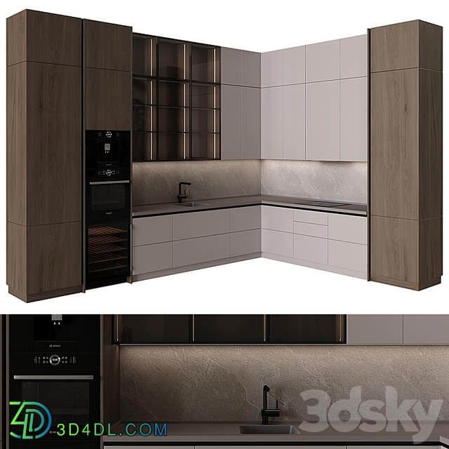 Kitchen in modern style 36