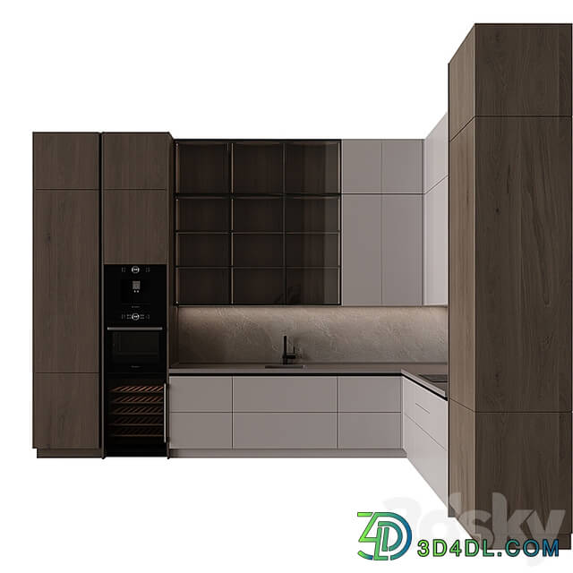 Kitchen in modern style 36