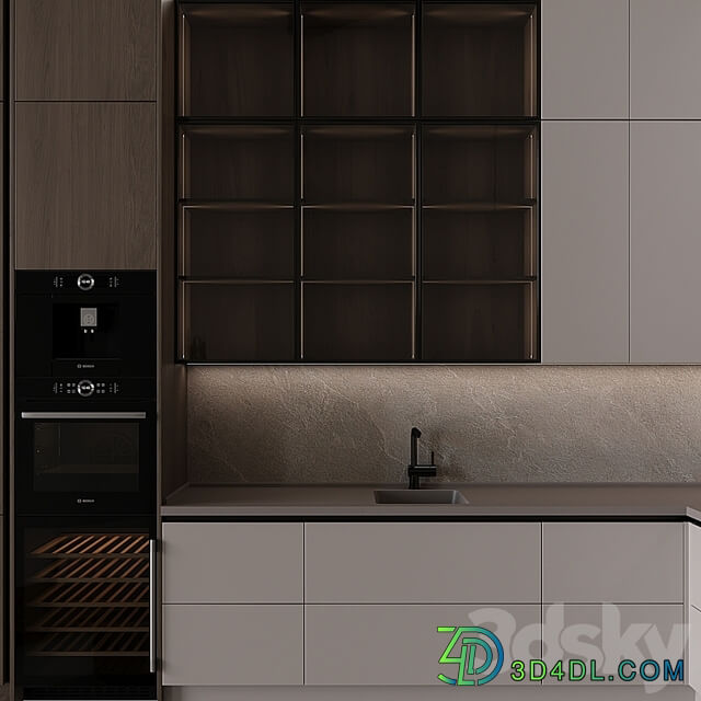 Kitchen in modern style 36