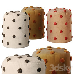 Dot Tufted Pouf by Ferm Living 
