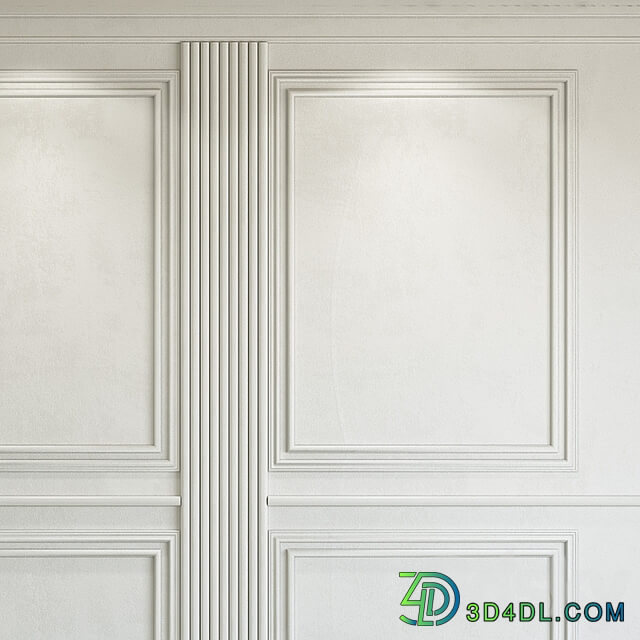 Decorative plaster with molding 275