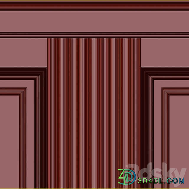 Decorative plaster with molding 275