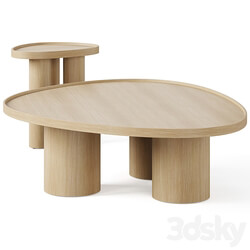 Brasero oak coffee table by LA REDOUTE INTERIEURS 