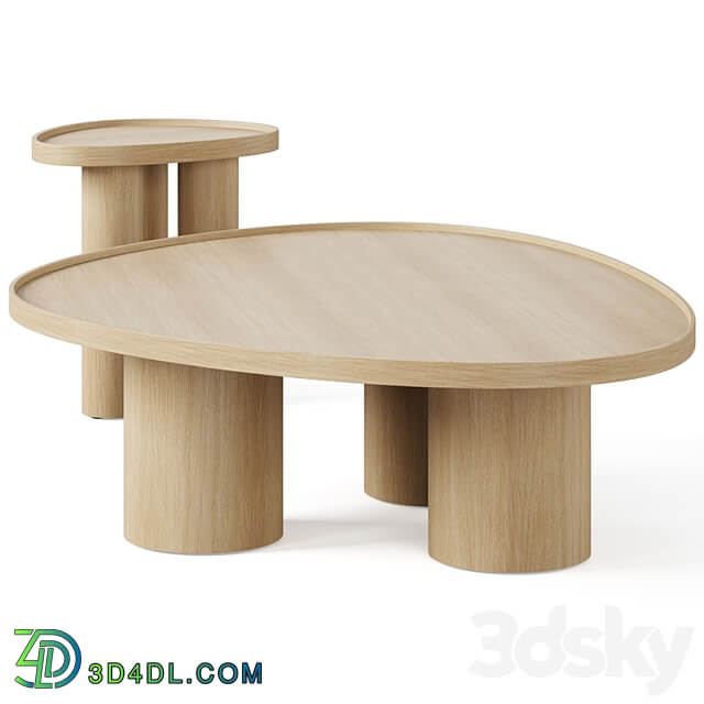 Brasero oak coffee table by LA REDOUTE INTERIEURS