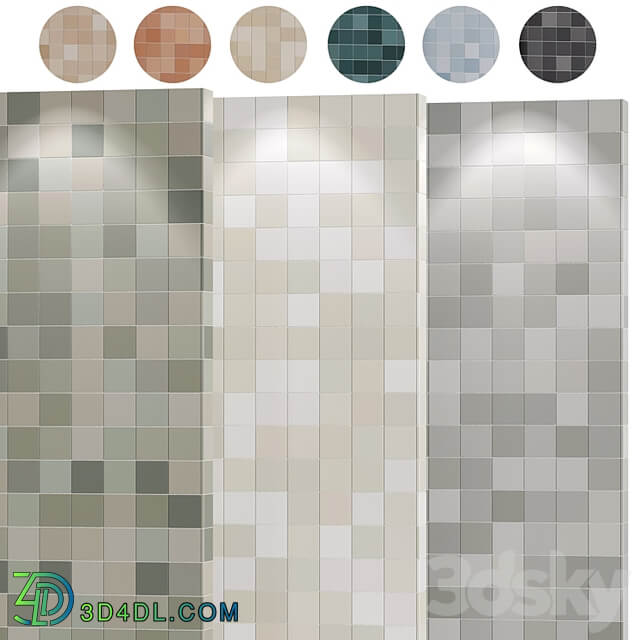 Porcelain tiles Rubik by HARMONY