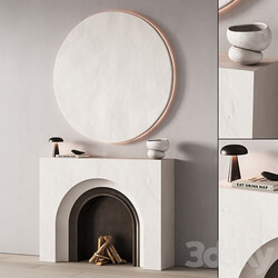 291 fireplace area decorative wall 09 minimal modern classic 00 