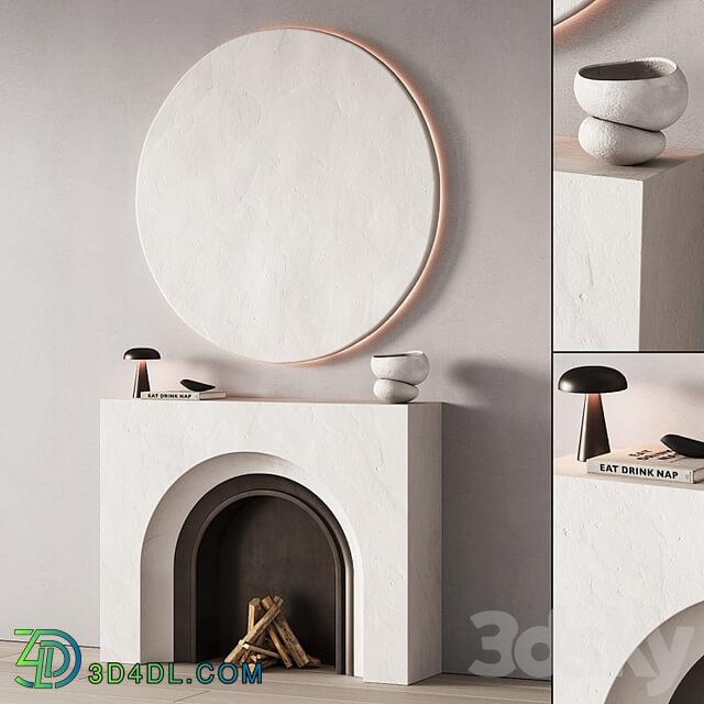 291 fireplace area decorative wall 09 minimal modern classic 00