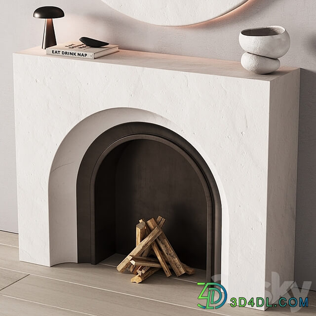 291 fireplace area decorative wall 09 minimal modern classic 00