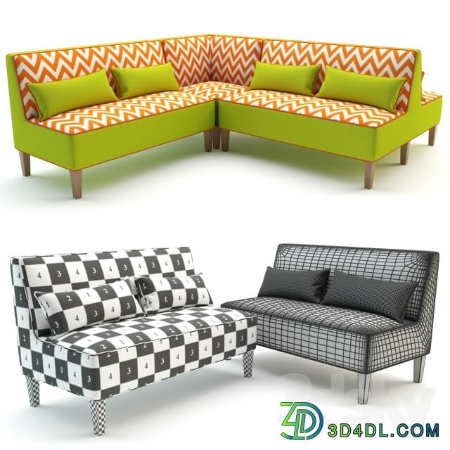 Sofa for cafes bars restaurants