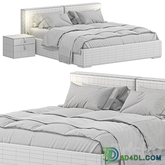 Bed K36 by Delavega