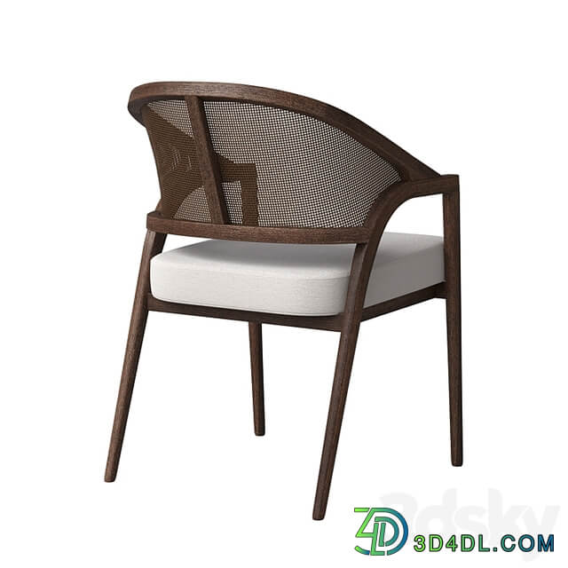 Aimee Dining Arm Chair in Cinder