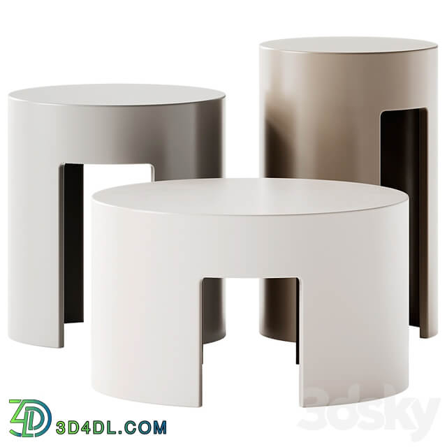 Meridiani GONG Coffee Tables