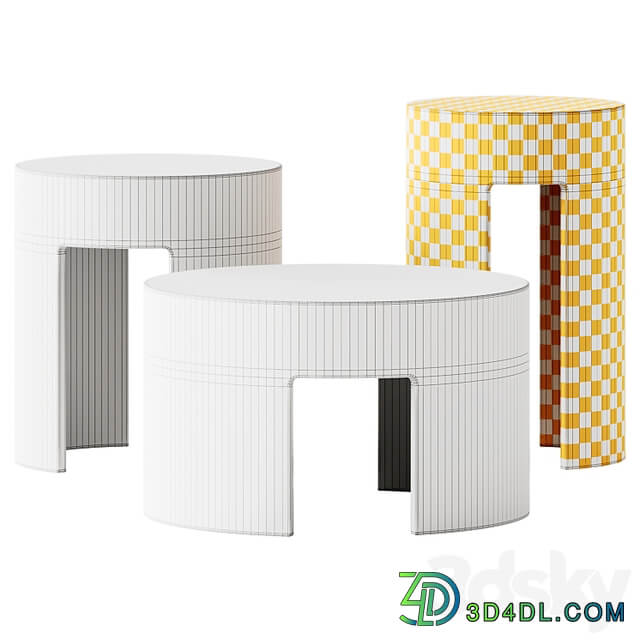 Meridiani GONG Coffee Tables