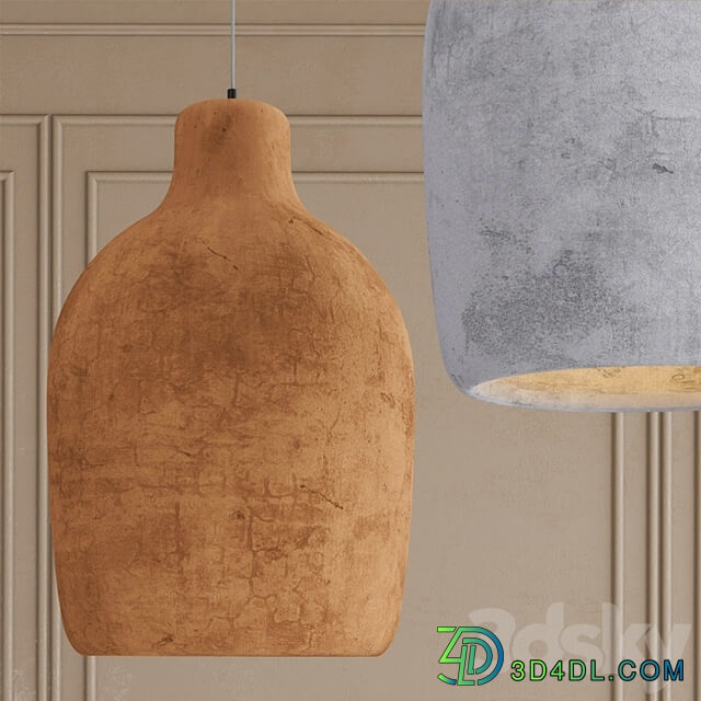 Wabi sabi pendant lamp