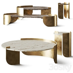 Casa +39 Encore Italia Osiris Coffee Tables 