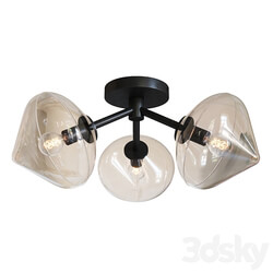 Adelina Diamond Flush Mount Ceiling Light 