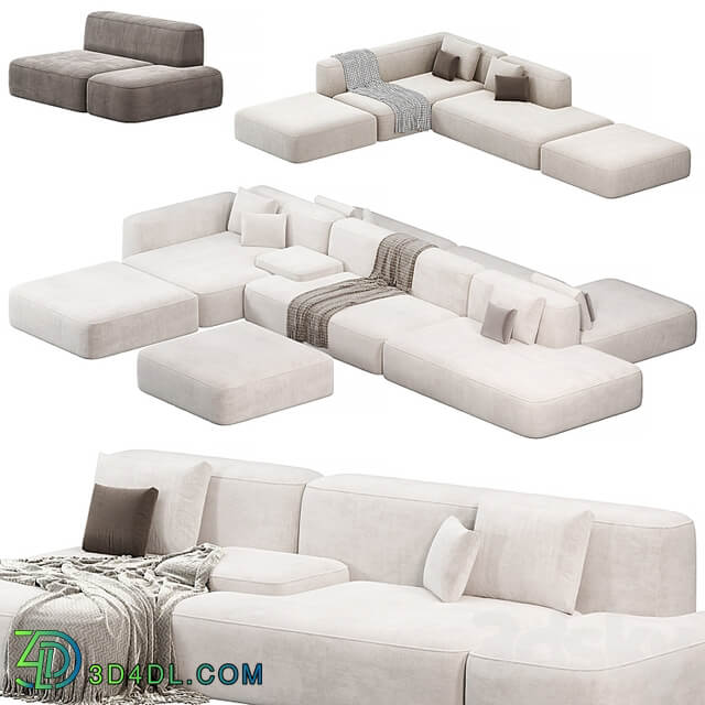 Lema Cloud Modular Sofa Set by lemamobili, sofas